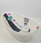 NOWA Okbaby Onda Baby Wanienka dla niemowląt ergonomiczna biała 0+