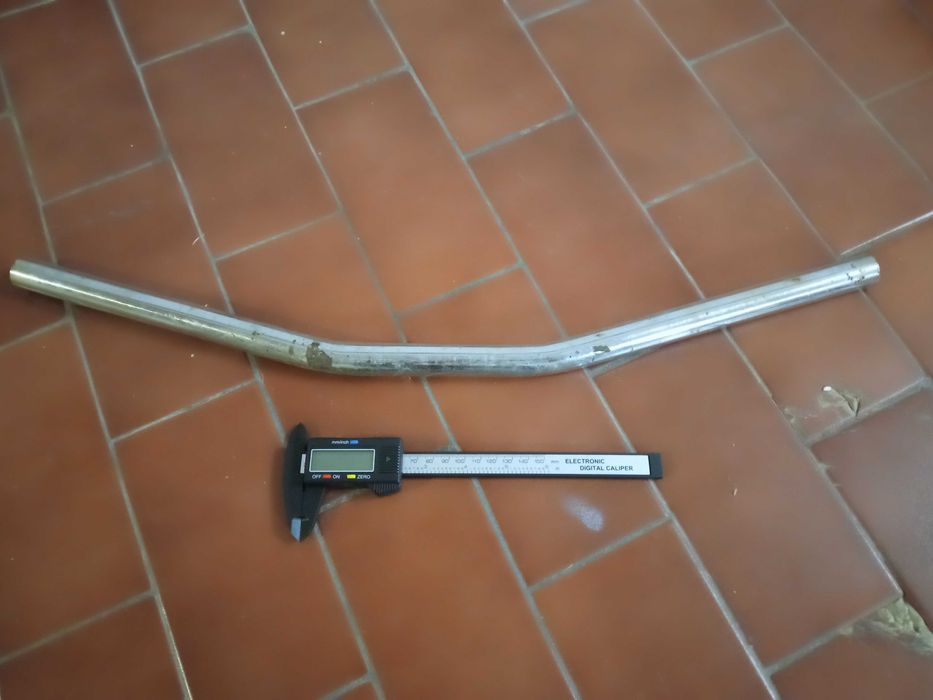 Guiador de motorizada antiga