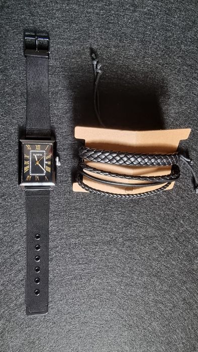 Relógio Geneva com pulseiras