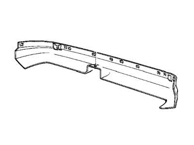 BMW e24 635 CSI dokładka zderzaka, fabrycznie nowa
