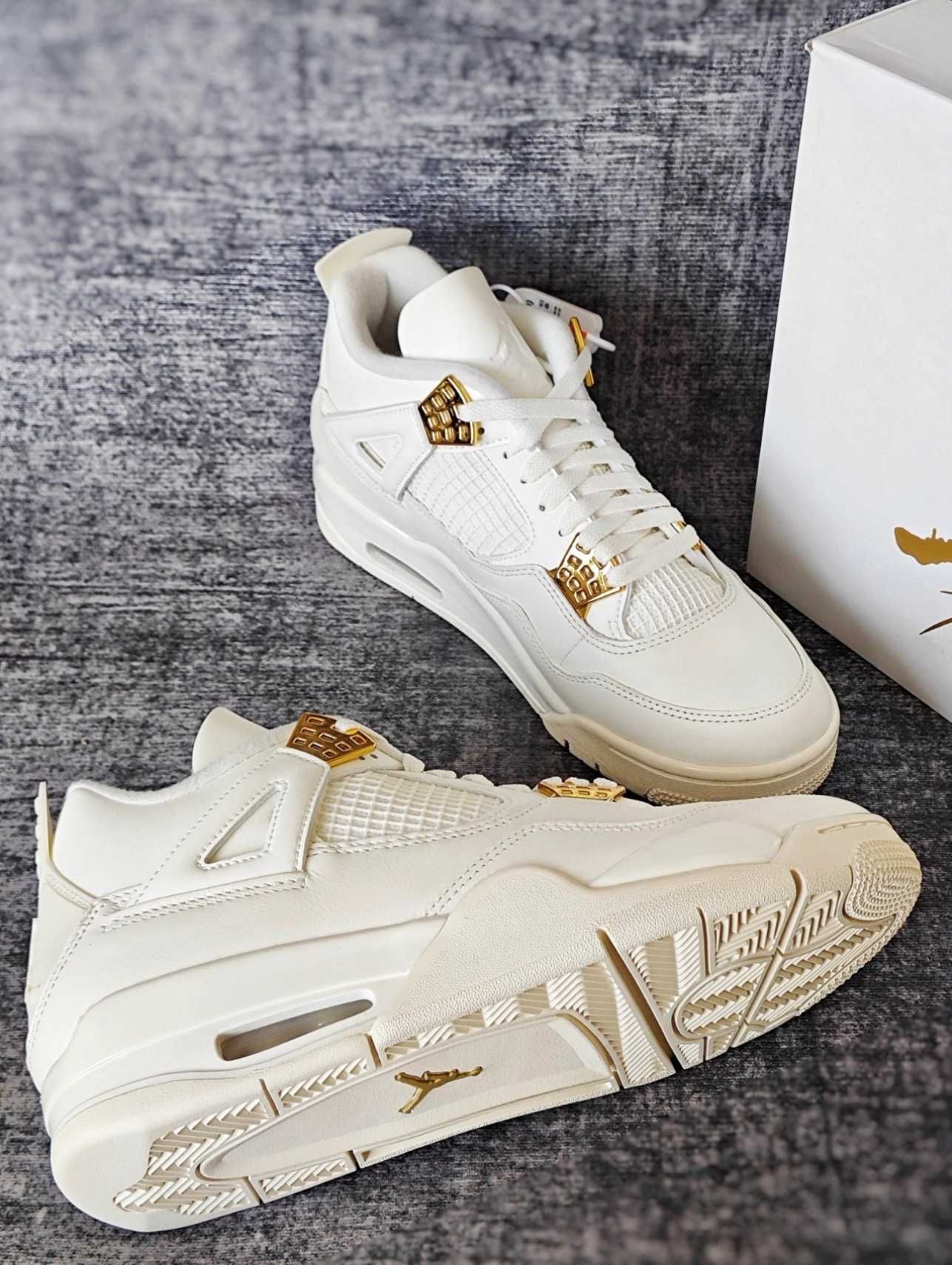 buty Espadryle JordanAirJordan4RetroMetallicGold Espadryle R.44