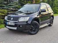 Suzuki Vitara Opłacony 2007 r 1,6 benz 106 Ps Black and White