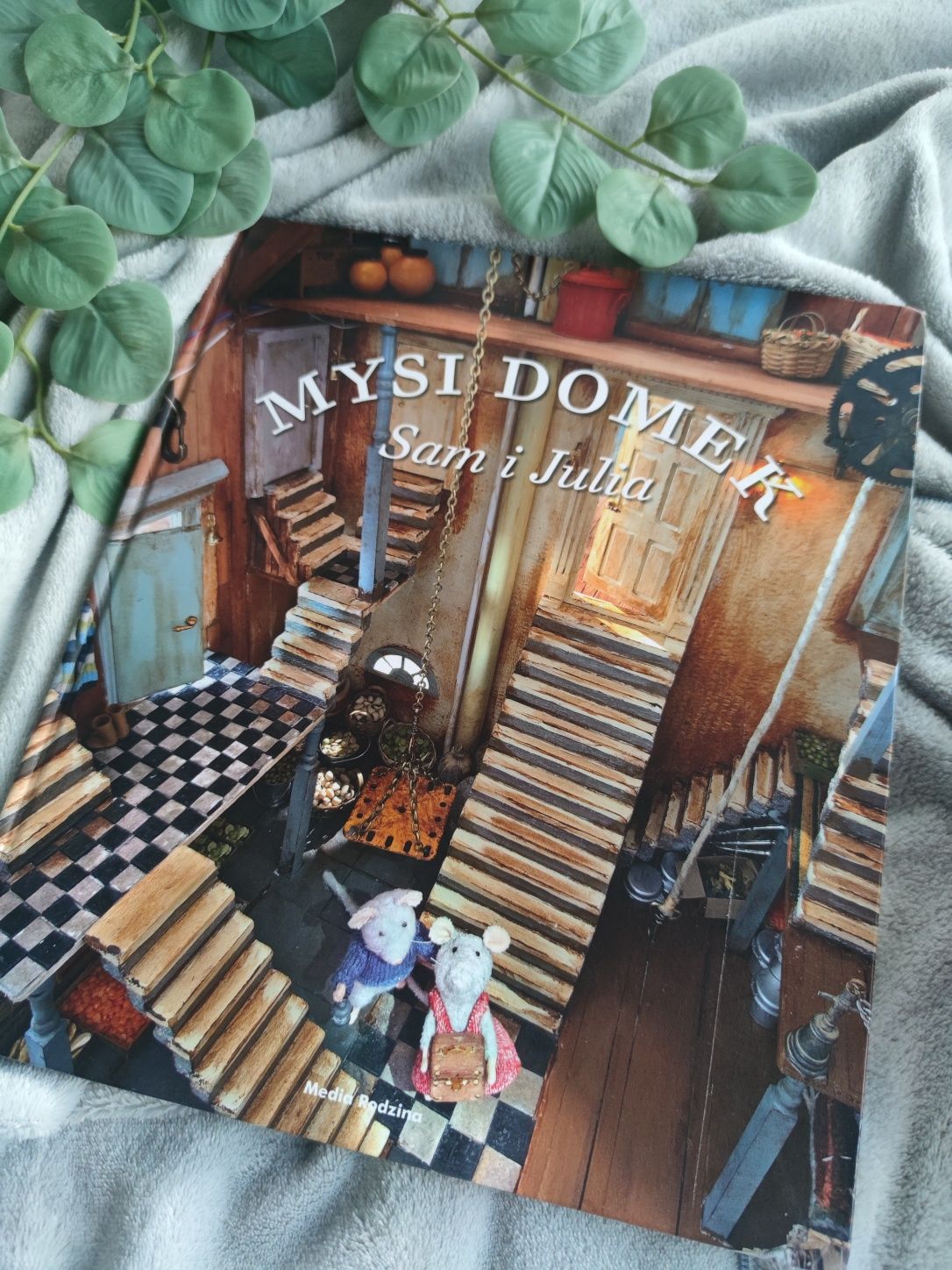 Mysi domek Sam i Julia książka dla dzieci