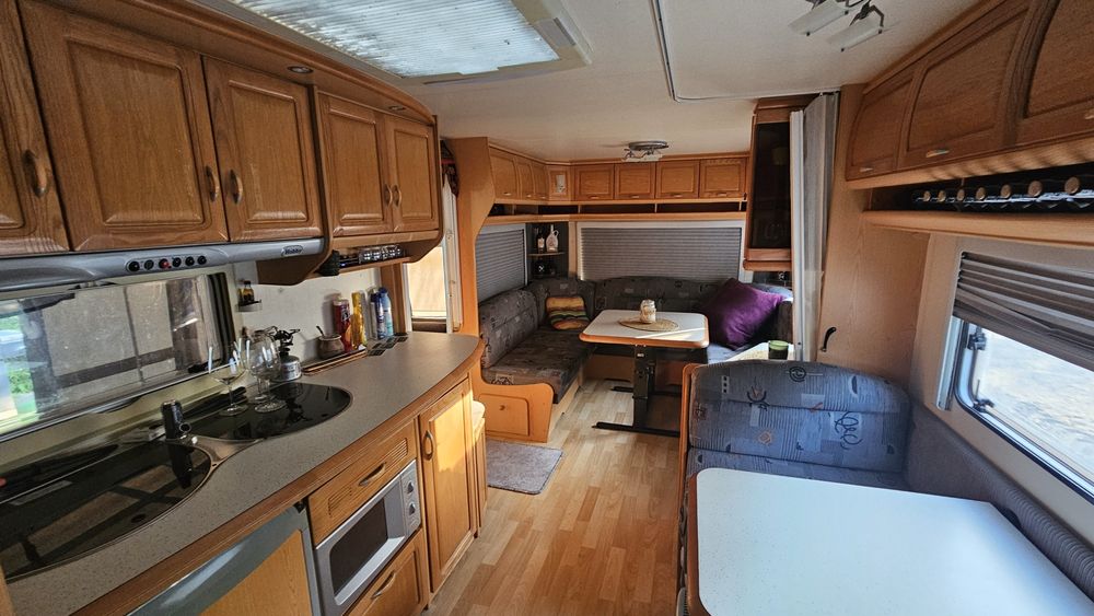 Przyczepa kempingowa – HOBBY Prestige 720, 2005r, zarejestrowana