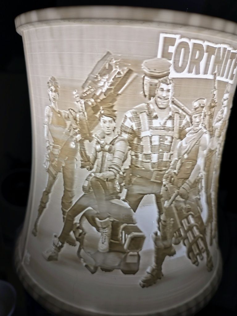 Lampa Fortnite biała