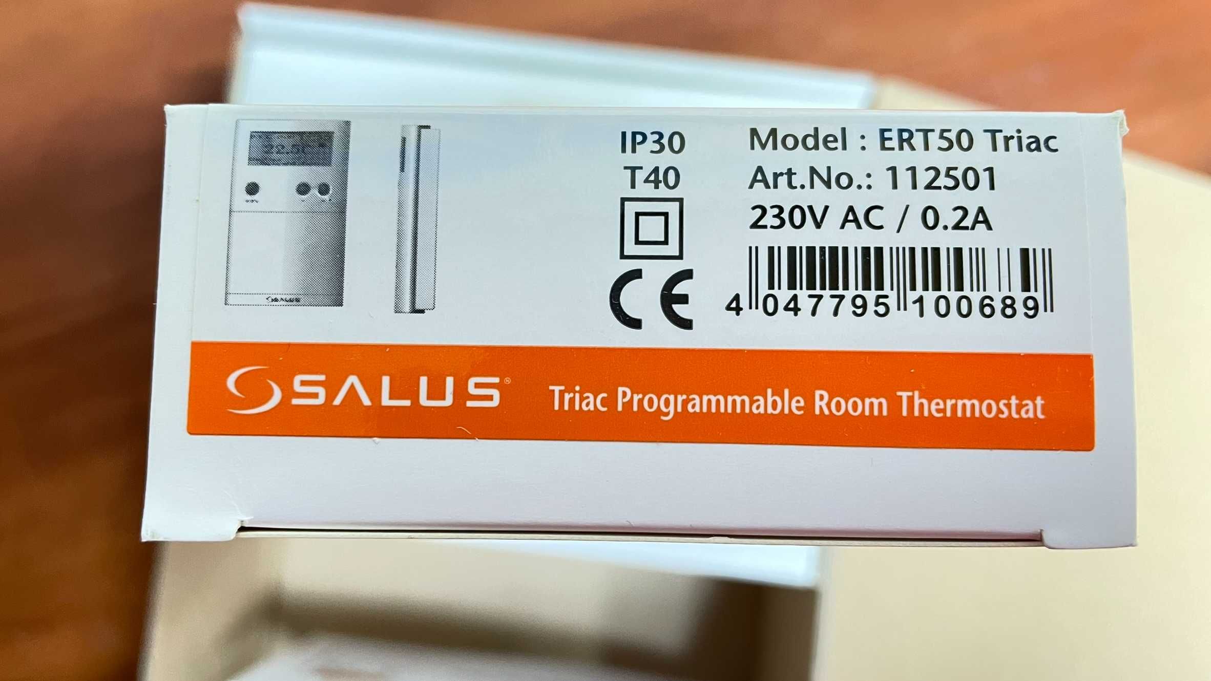 Тижневий програматор Salus ERT50 для теплої підлоги