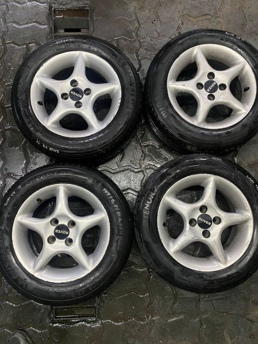 JANTES ROVER R14 COM PNEUS 175/55 FURAÇÃO 4X100