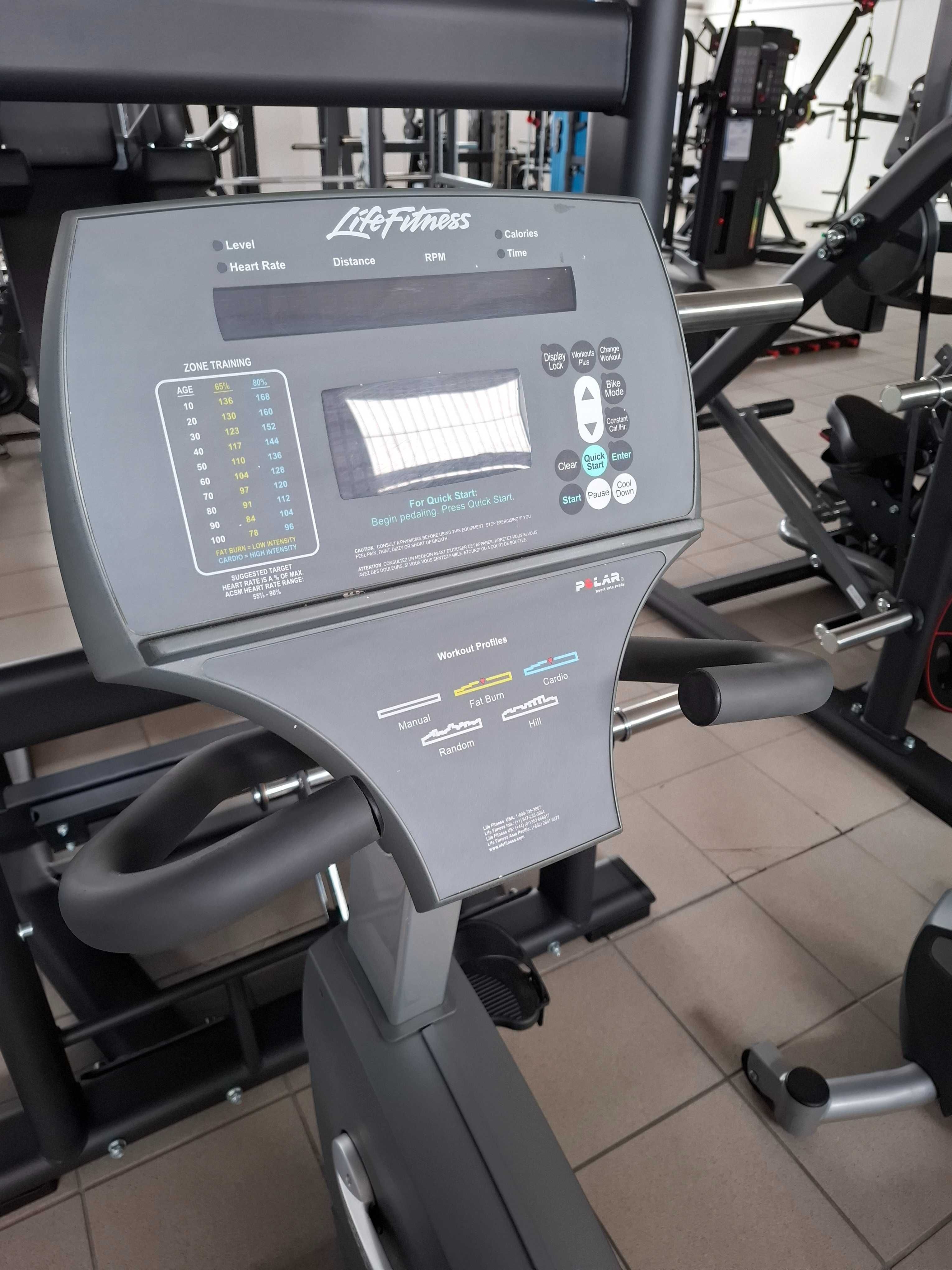 Rower stacjonarny treningowy poziomy Life Fitness 95RI