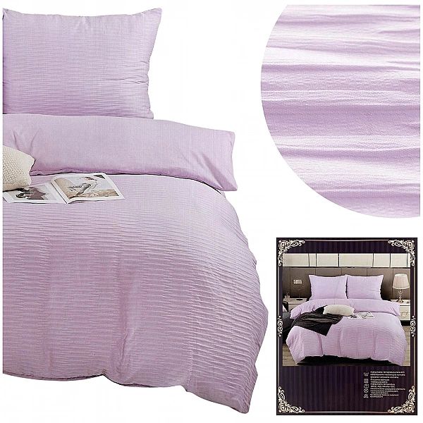 Pościel 200x220 Komplet 3 części Żakardowa z Kory Elegancka Ignazio