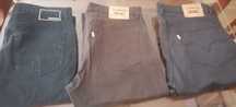 Calças Levi's e Barbour originais