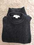 Męski granatowy sweter L