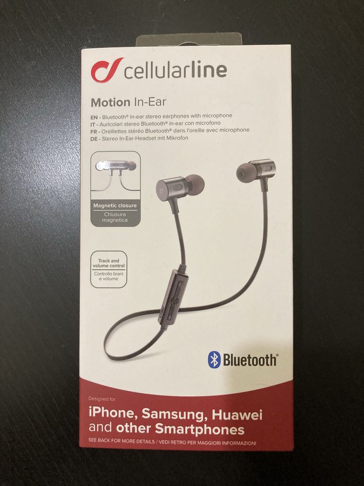 CELLULAR LINE Motion In-Ear auricular/fones BT