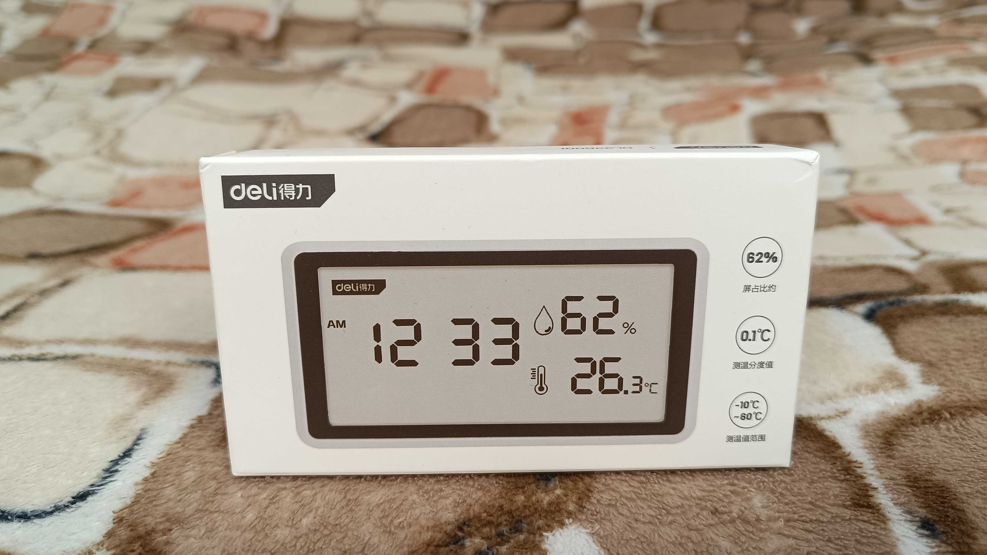 Градусник Xiaomi Deli DL336001 температуры влажности термометр