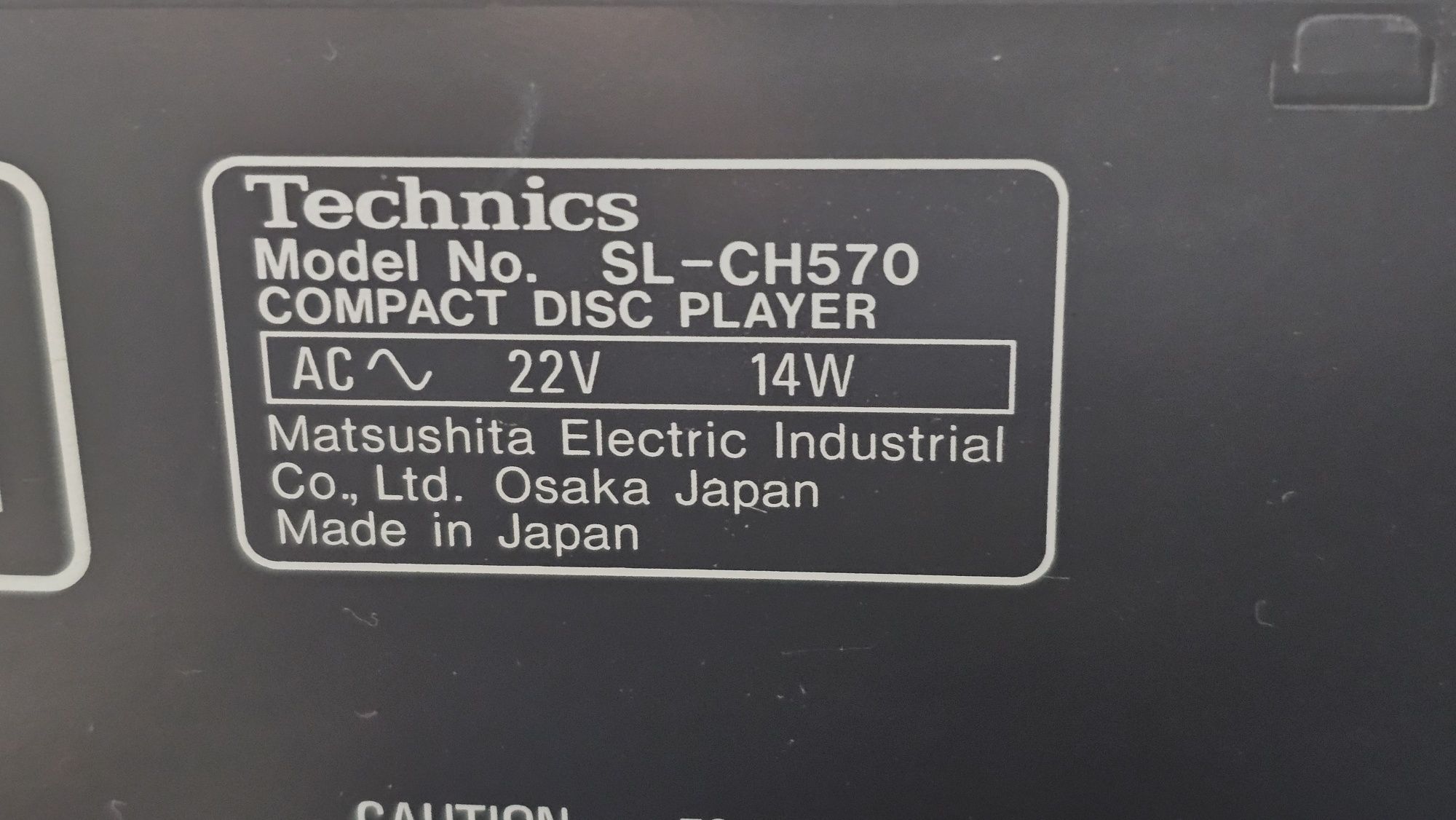 Wieża Technics SL-CH570
