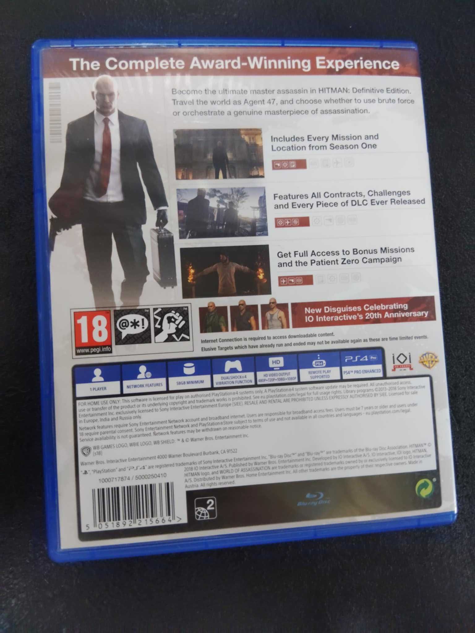 Hitman: Definitive Edition PS4