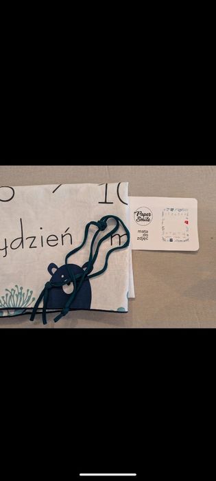 Mata kocyk do zdjęć paper smile