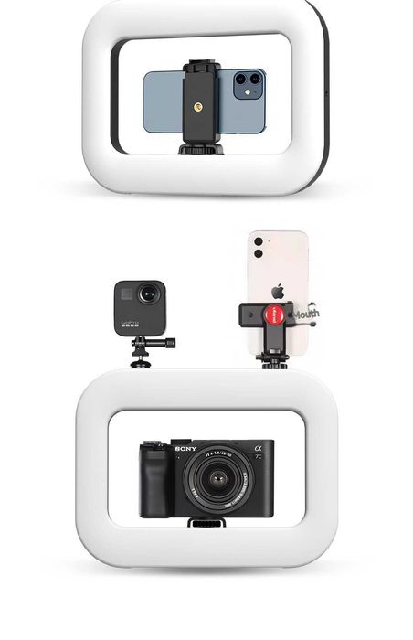 Ramka fotograficzna światło wypełniające lampa pierścieniowa