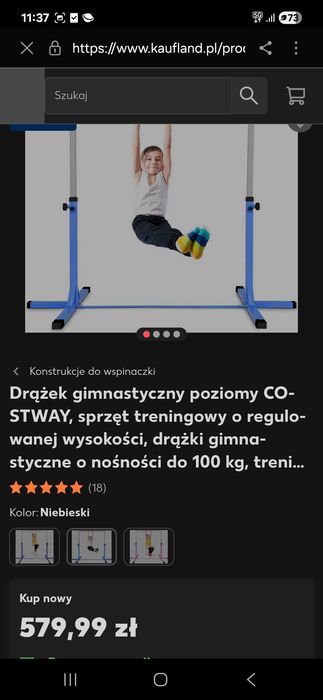 Drązek gimnastyczny