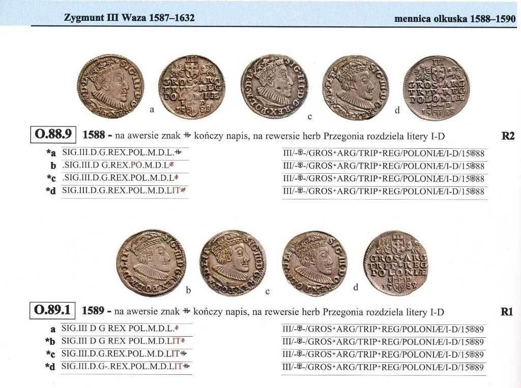 Katalog trojaków polskich Tadeusz Iger