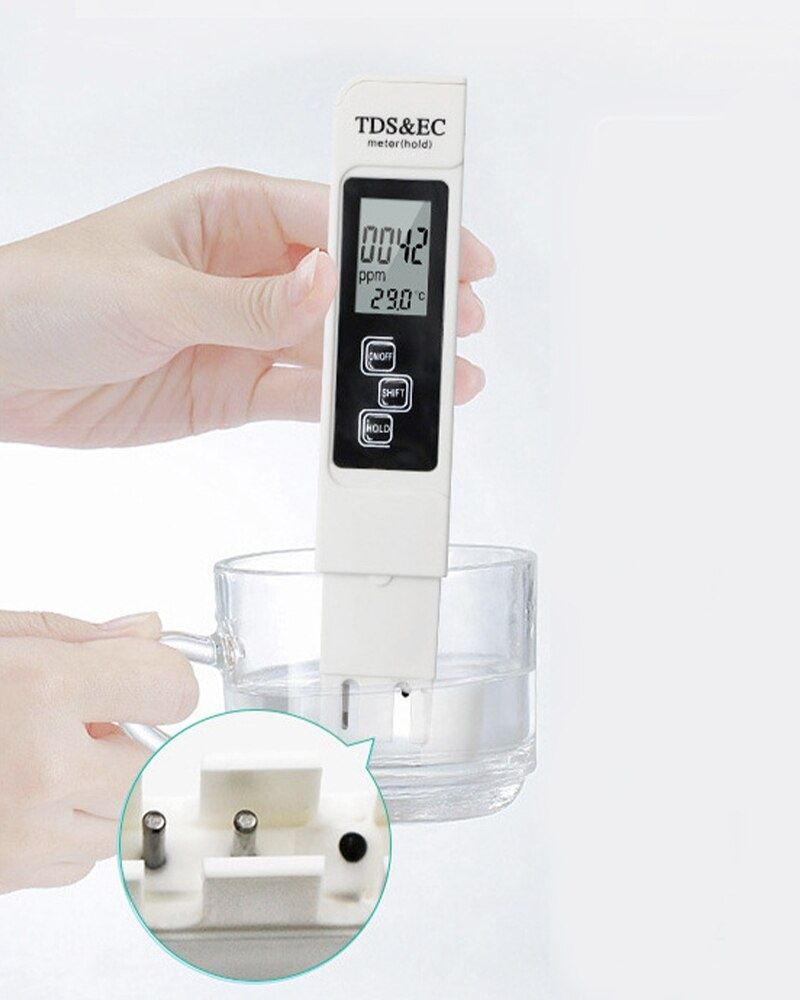 Tester miernik jakości wody TDS miernik EC Tester temperatury czystośc