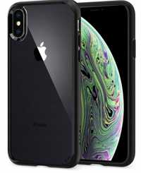 Plecki Spigen Ultra Hybrid do iPhone X/Xs czarne - nie używane!