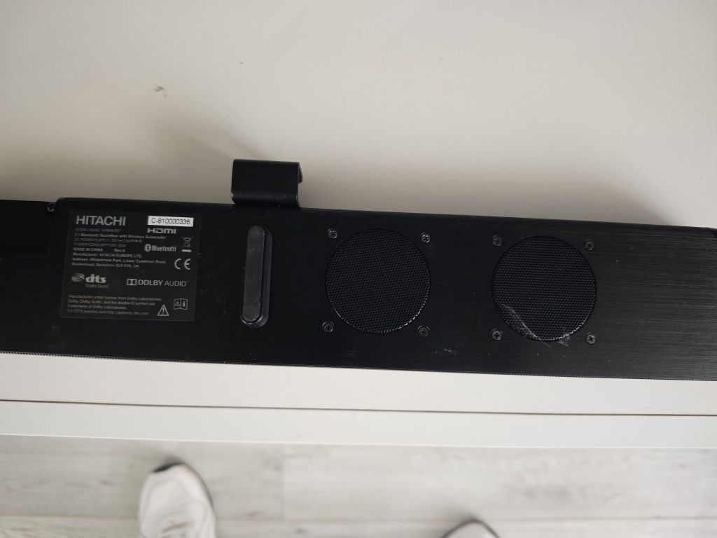 Soundbar hitachi HSB460BT aktywny bezprzewodowy subwoofer