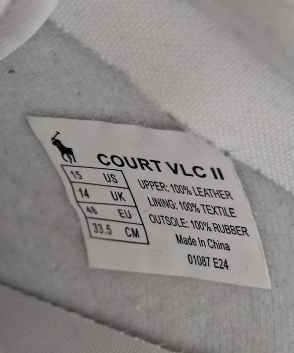 Buty meskie POLO Ralph Lauren (Duzy rozmiar 48) nowe