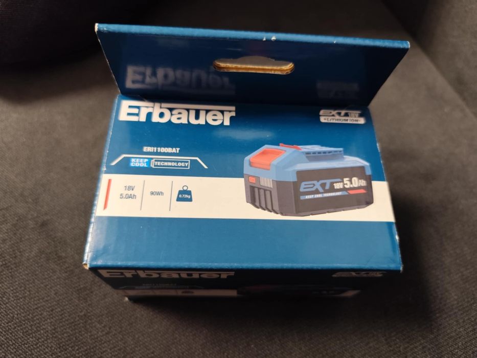 Nowa bateria marki erbauer