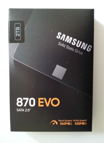 Konsola-wymień hdd na dysk ssd-Nowy Samsung 870 EVO-2TB.Inne foto.