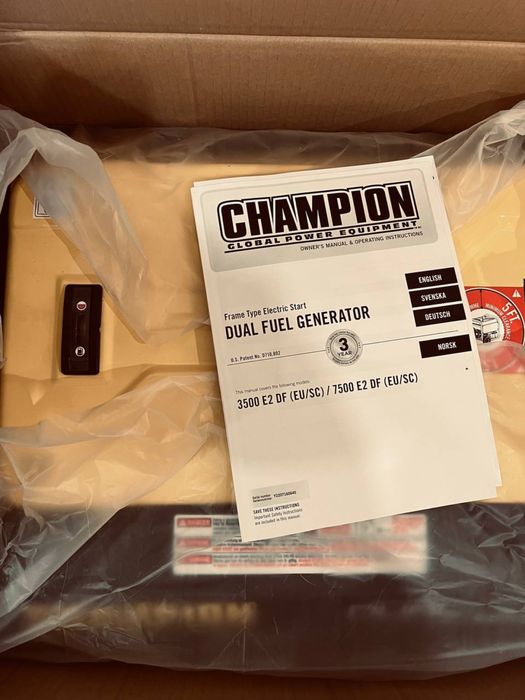 Продаю генератор CHAMPION