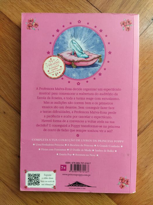 3 Livros da Princesa Poppy (nrs 1, 3 e 9)