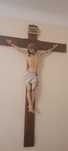 Vendo crucifixo antigo com mais de 1 metro em muito bom estado