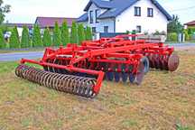 Brona talerzowa 3,5m CIĘŻKA Talerzówka Niemiecka BRIX talerze 710mm