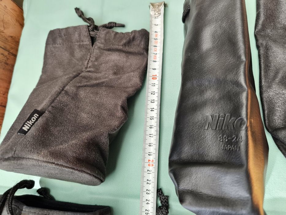 Bolsa Canon Nikon para objetivas lentes fotográficas