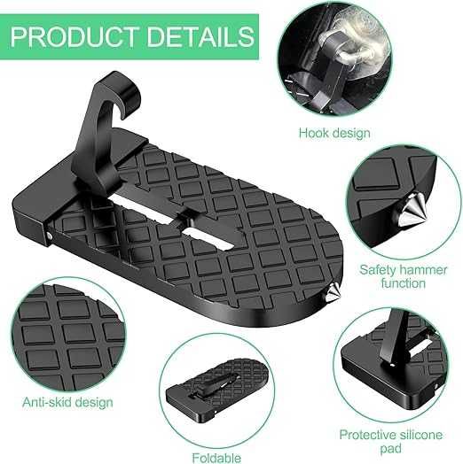 Stopień do drzwi samochodowych z Hakiem na stopy