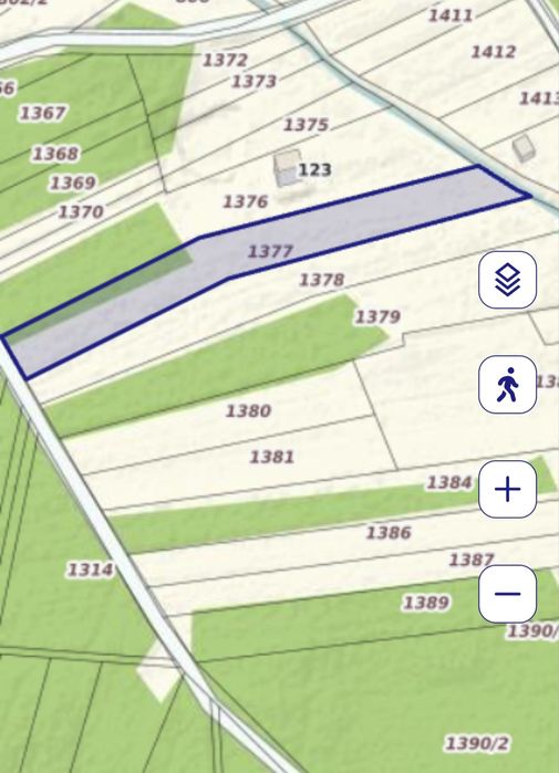 Działka rekreacyjna 4000m2