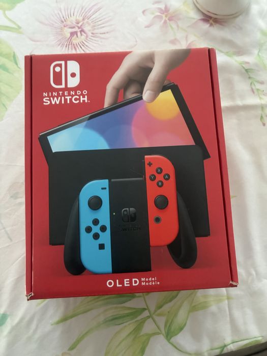 Konsola NINTENDO Switch Oled Czerwono-niebieska nowa