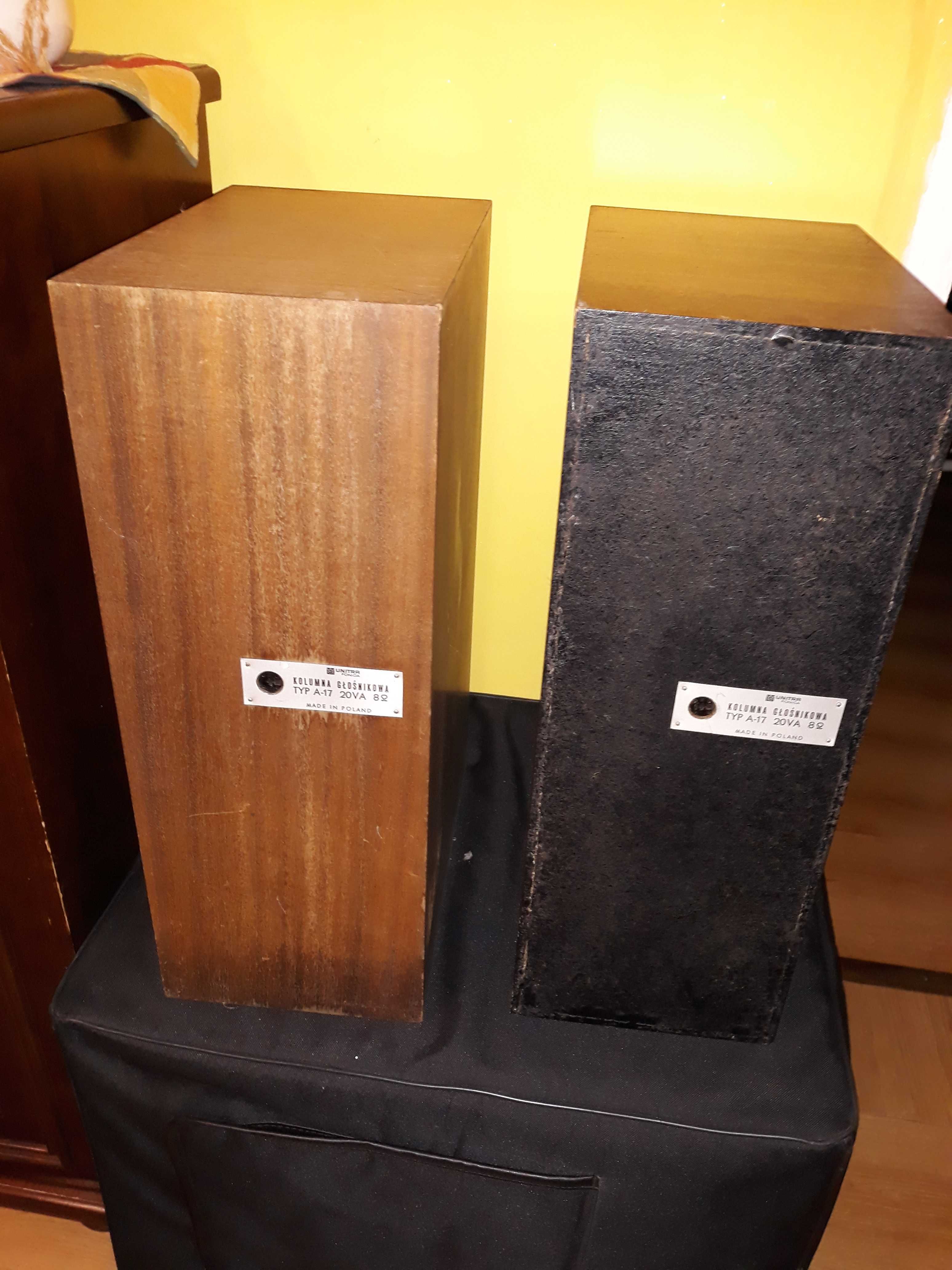 Kolumny vintage z PRL Unitra Fonica