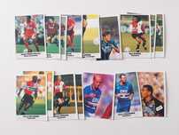 16 cromos (12 diferentes) EUROCUPS 94-95 (Service Line) | lote futebol