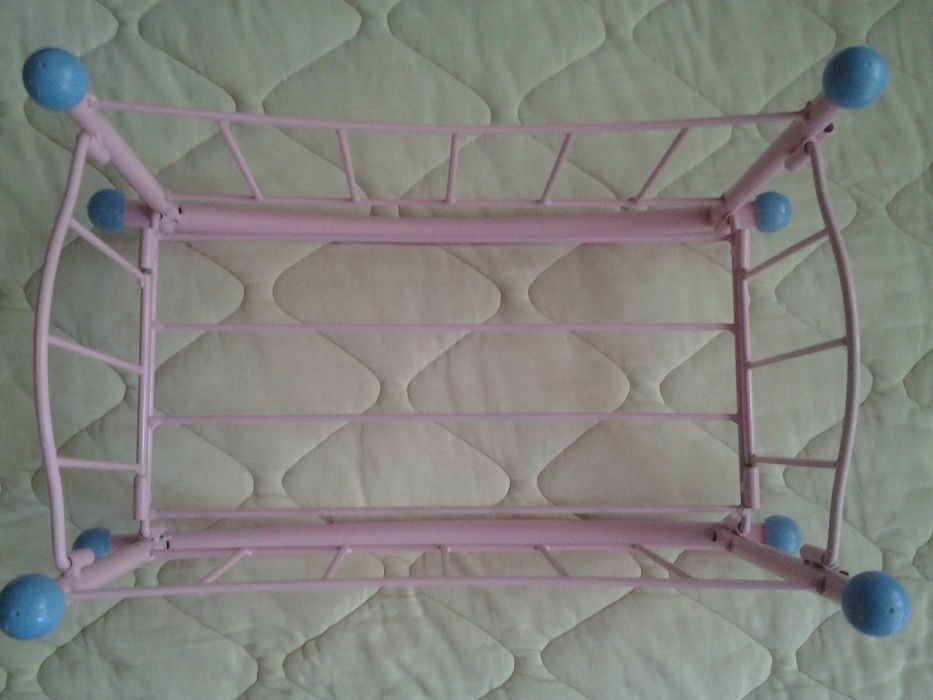 предлагается кроватка кукольная (для куклы) метал. 32x20