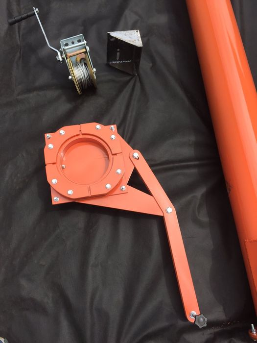 Бортовий заргузчик. Завантажувач сівалок. зернонавантажувач шнек зерно