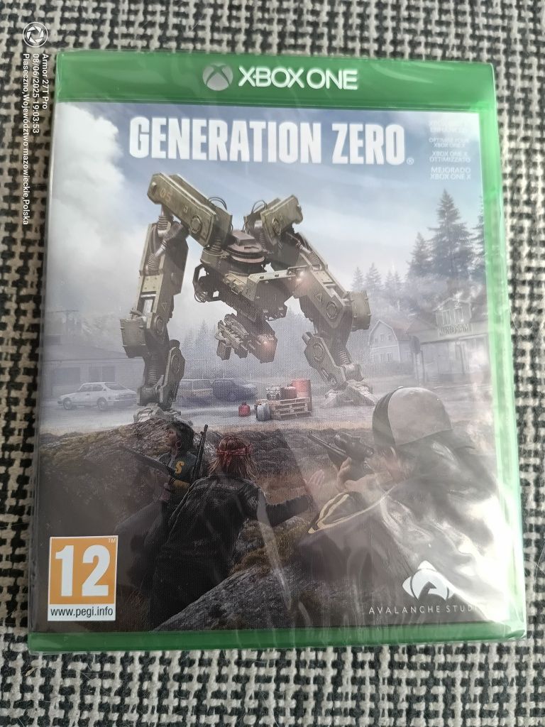 Gra Xbox One "Generation Zero", nowa, zafoliowana.