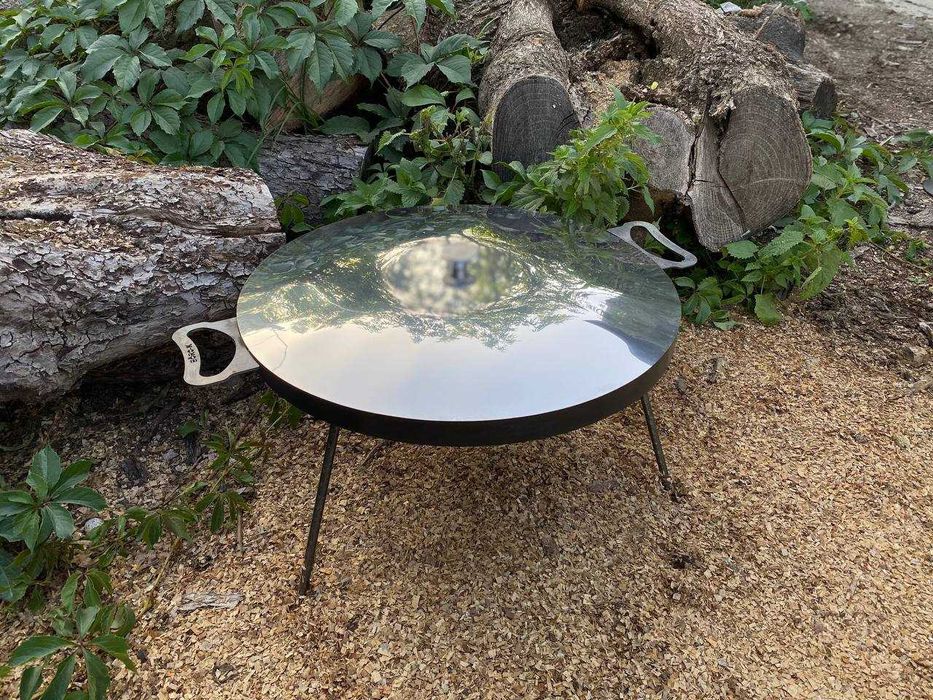 Сковорода із диска для природи гриль барбекю садж 40 50 та 60 см