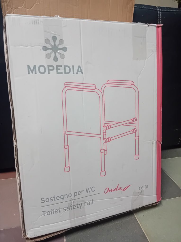 Apoio de WC ajustável MOPEDIA