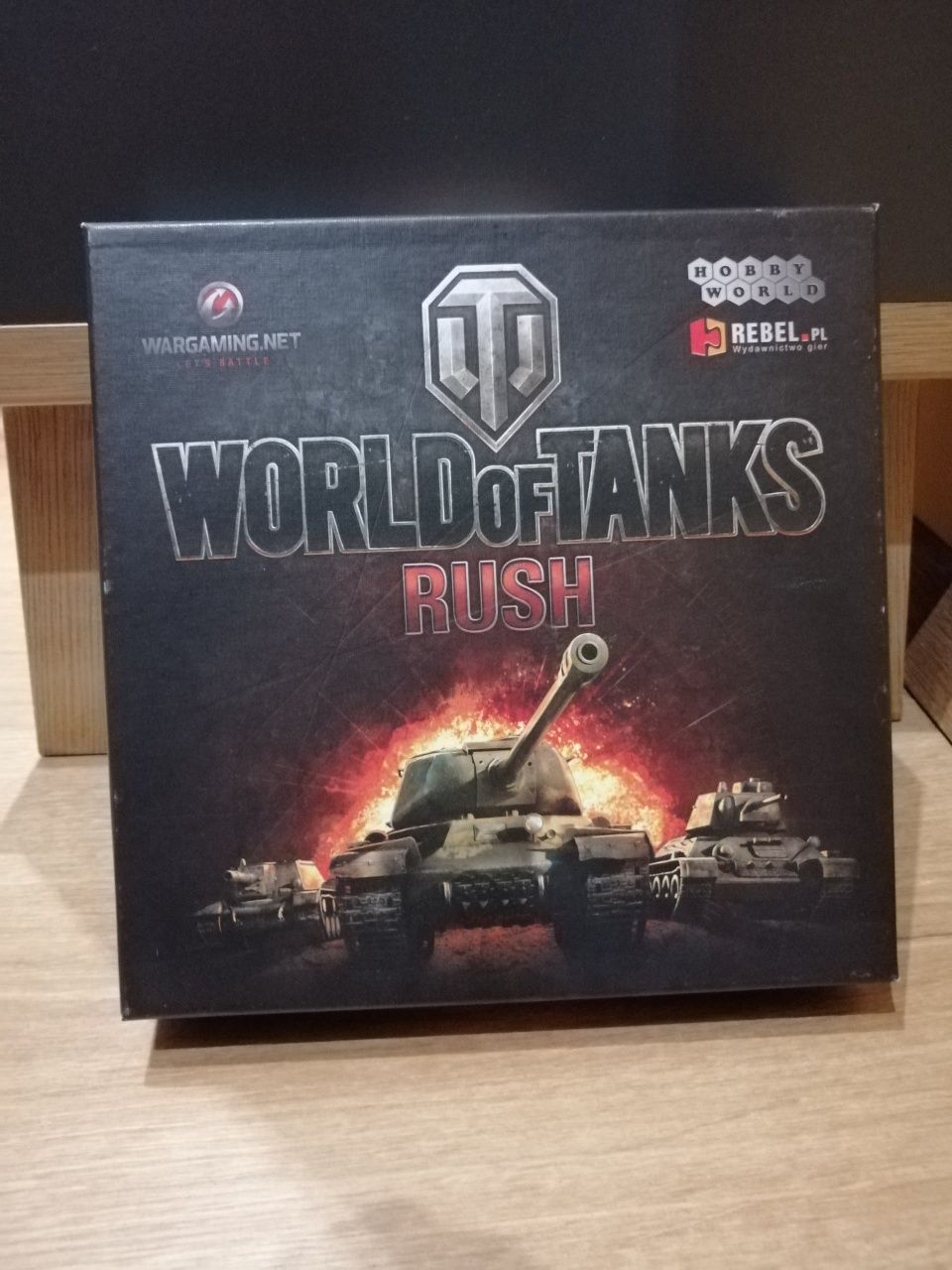 Gra planszowa World of Tanks WOT jak nowa