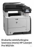 Drukarką wielofunkcyjna (mono)HP laser JET PRO M521 dn