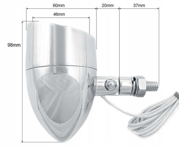 MINI Reflektor Lampa LIGHTBAR HALOGEN Z Daszkiem
