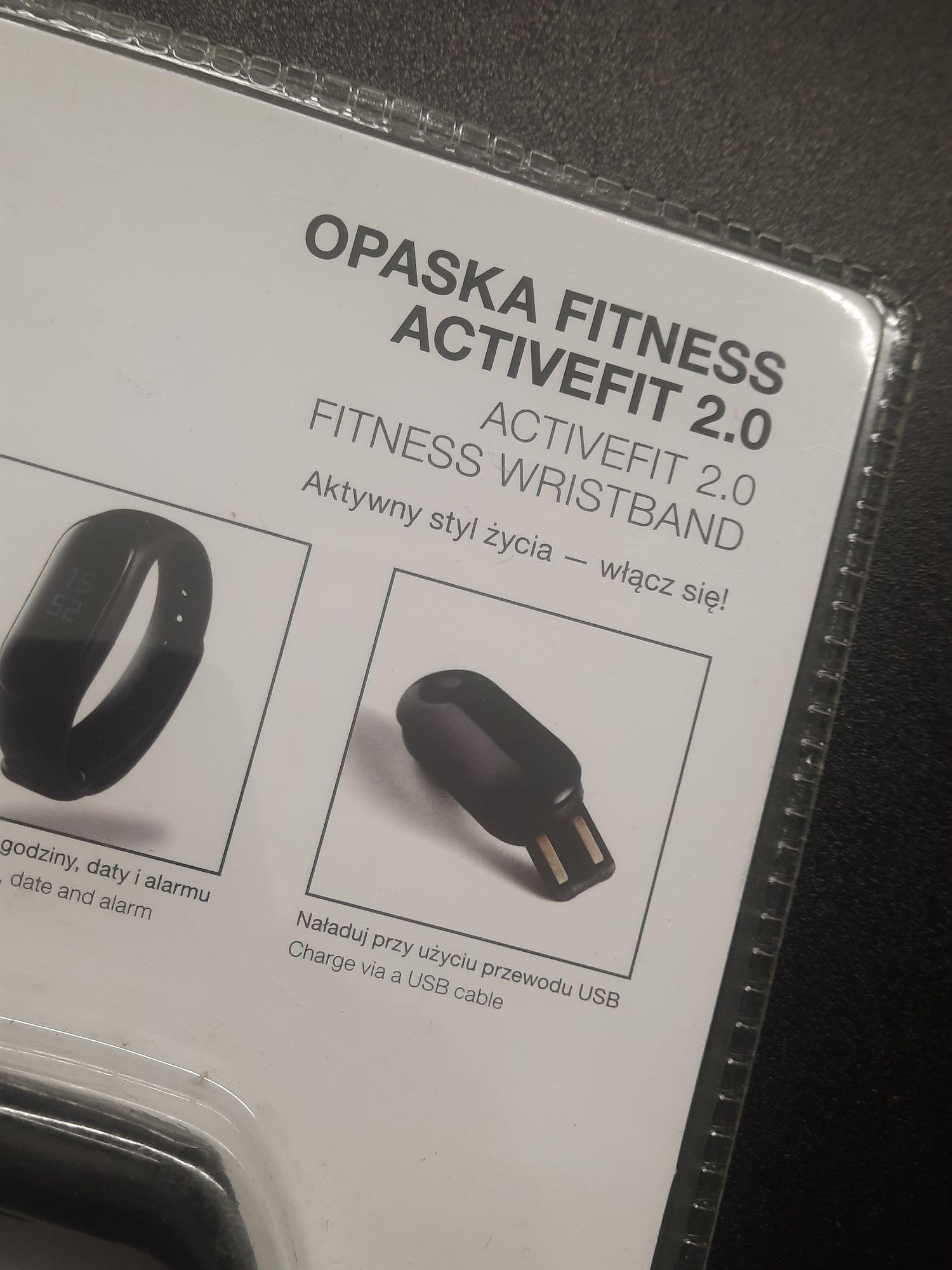 Nowa opaska fitness smartband  Activefit 2.0