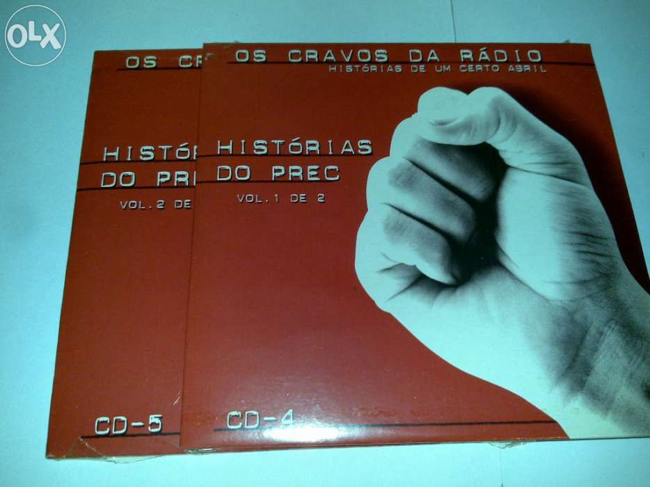 os cravos da rádio - histórias de abril (tsf arquivo histórico) 6 cds