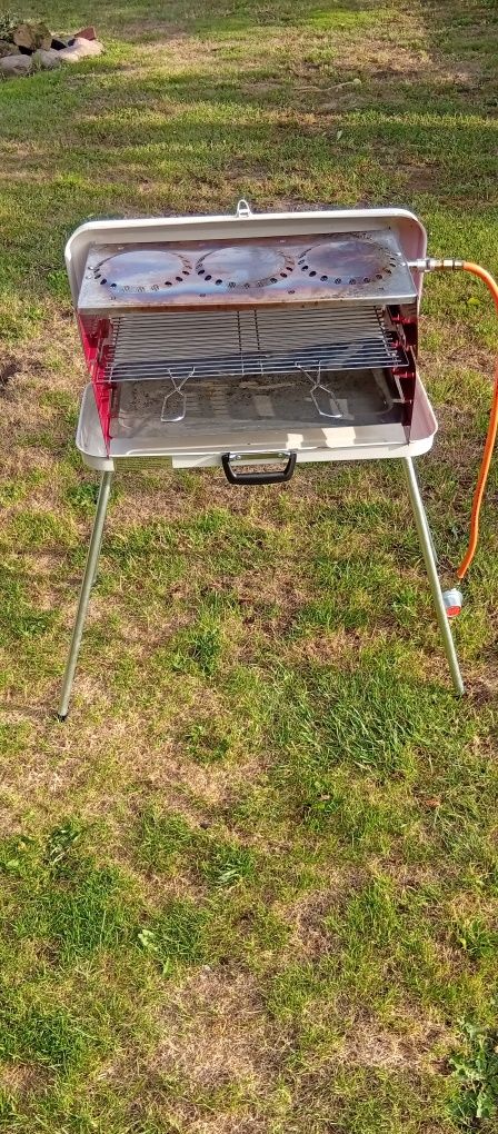 Grill gazowy turystyczny walizka walizkowy prawie jak Cramer